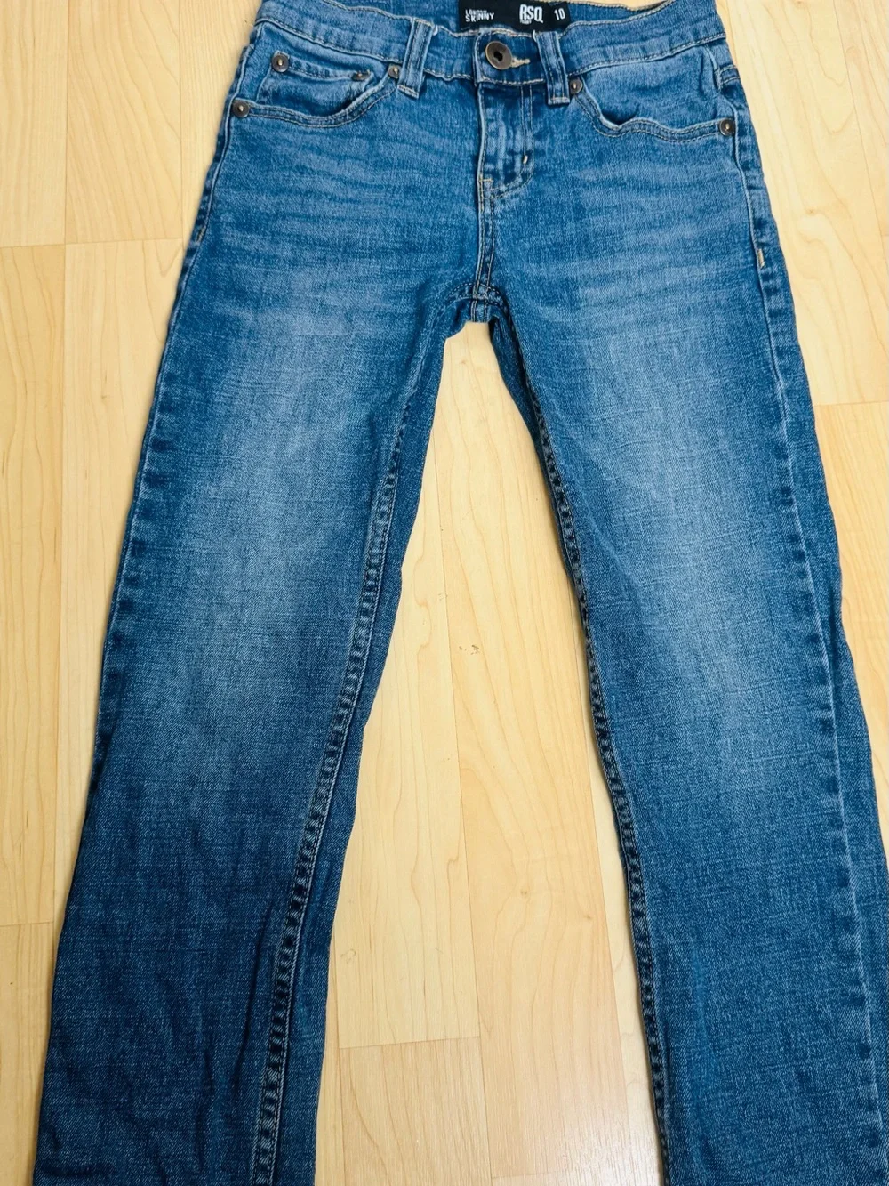 RSQ Slim Fit Faded Blue Skinny Jeans